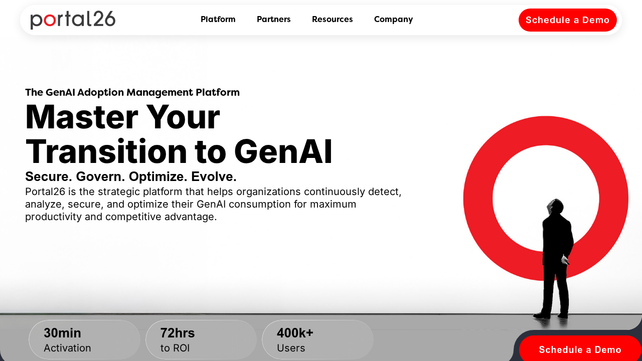 Portal26.ai screenshot