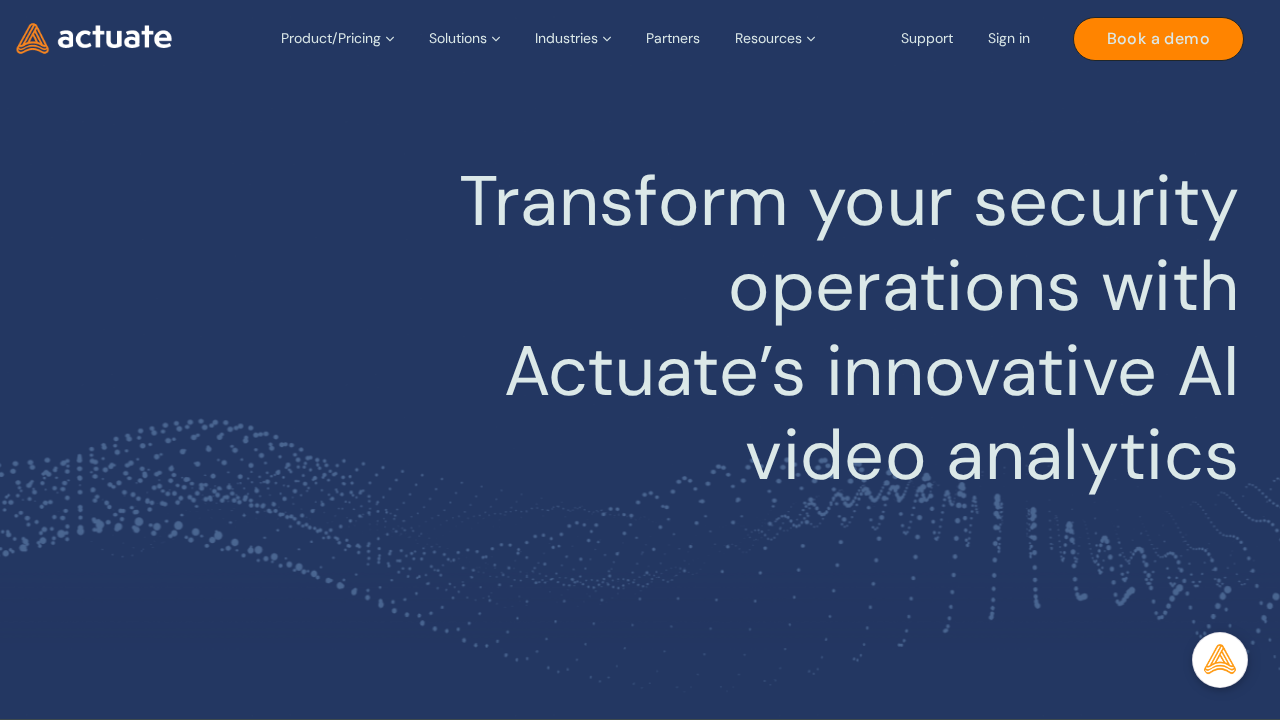 actuate.ai screenshot