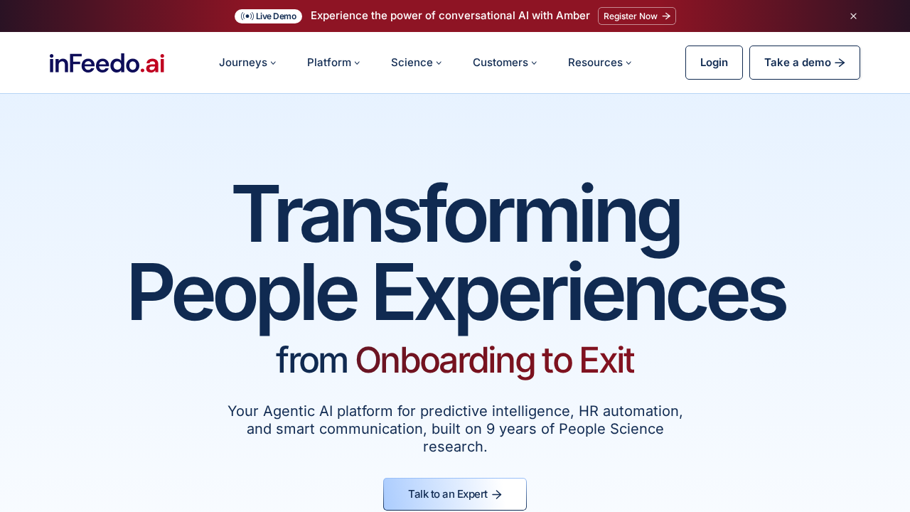 infeedo.ai screenshot