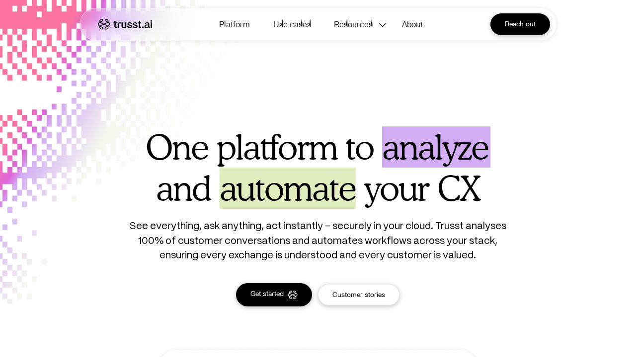 Trusst.ai screenshot