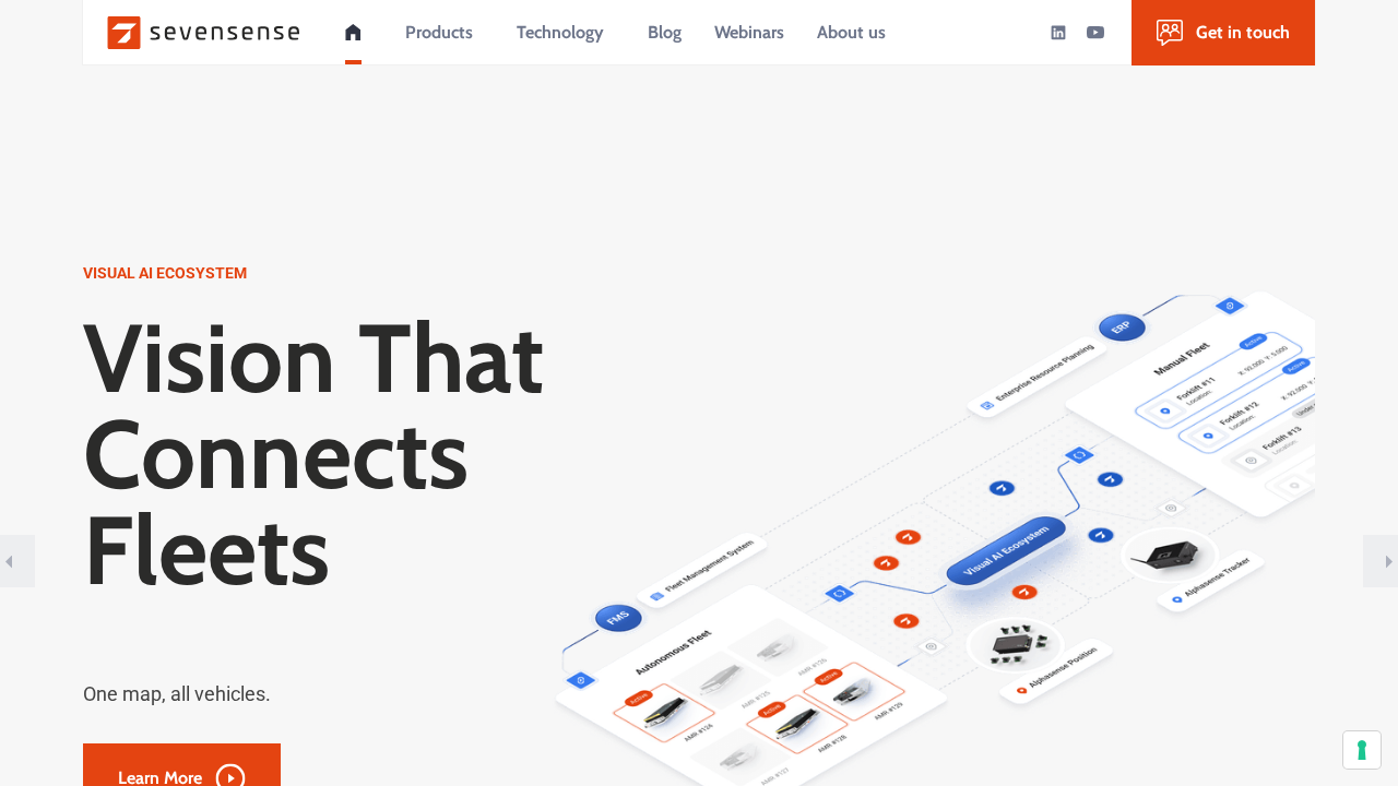 Sevensense.ai screenshot