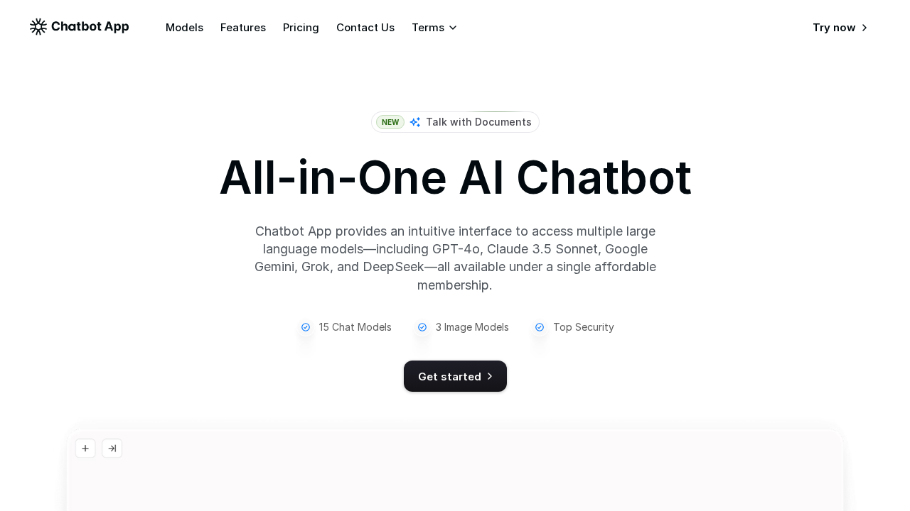 chatbotapp.ai screenshot
