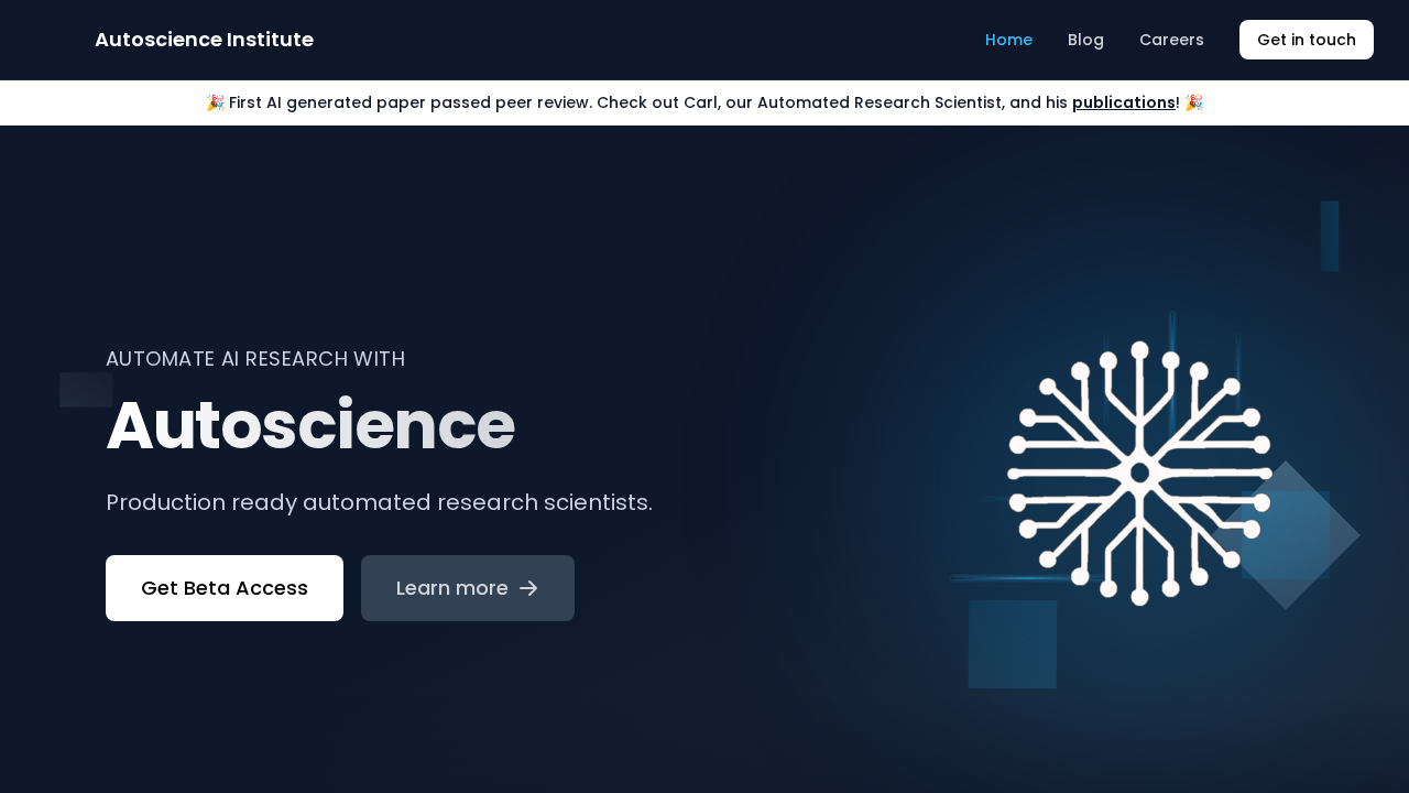 autoscience.ai screenshot