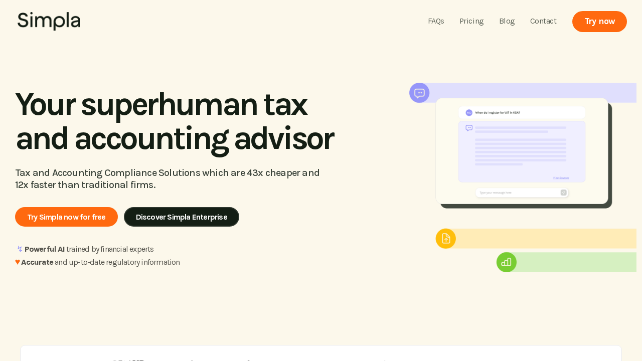 Simpla.ai screenshot