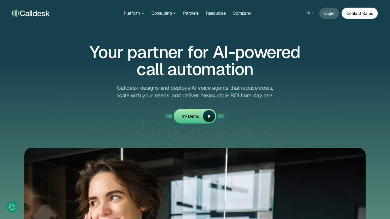 calldesk.ai screenshot