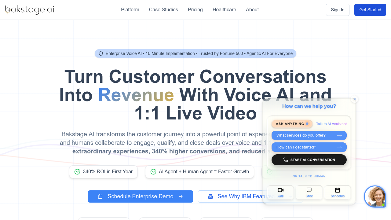 Bakstage.ai screenshot