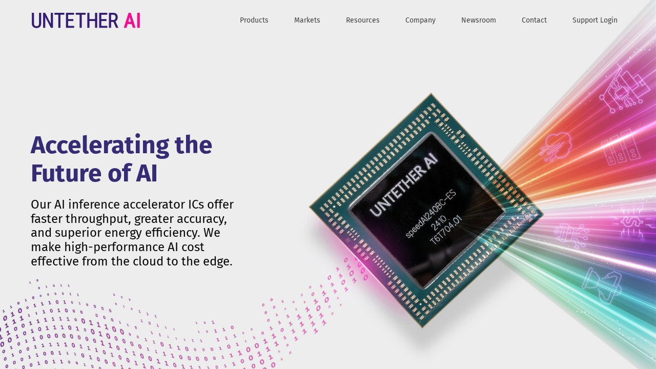 untether.ai screenshot