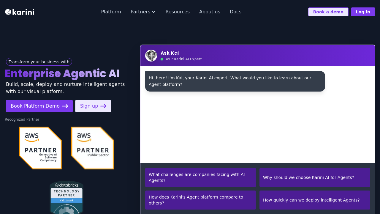 karini.ai screenshot