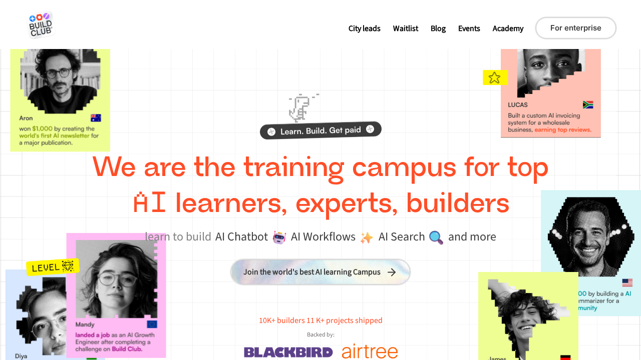 BuildClub.ai screenshot