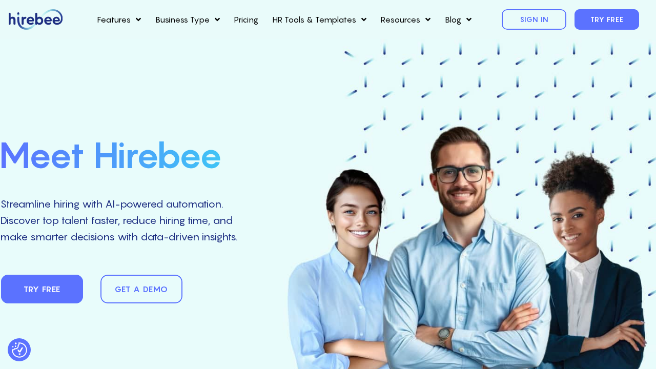 Hirebee.ai screenshot