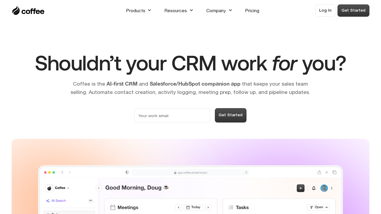 coffee.ai screenshot