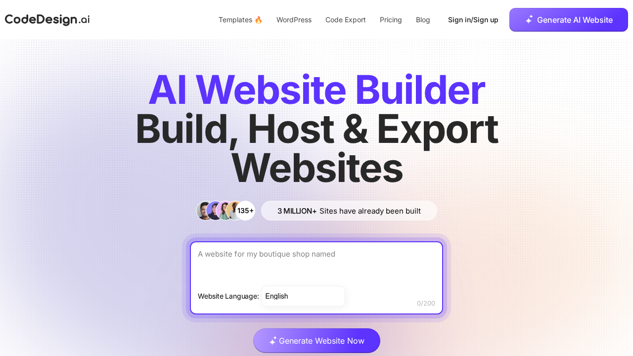 CodeDesign.ai screenshot