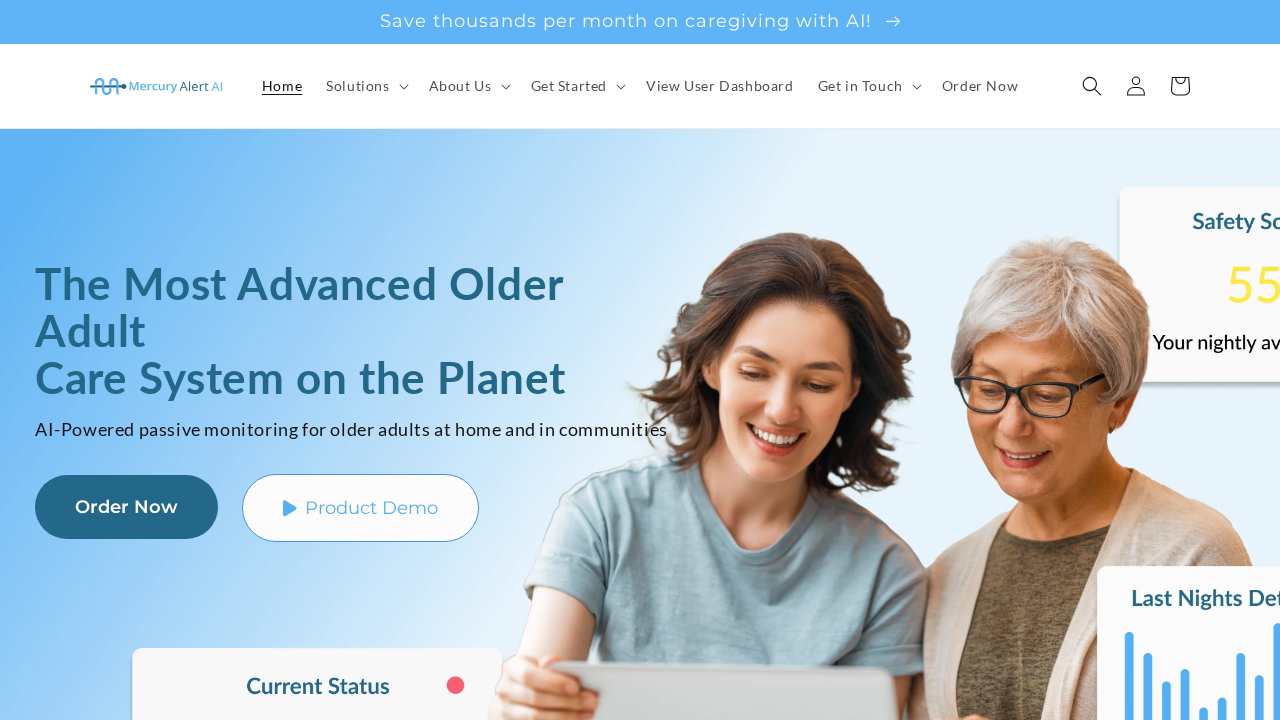 Mercuryalert.ai screenshot