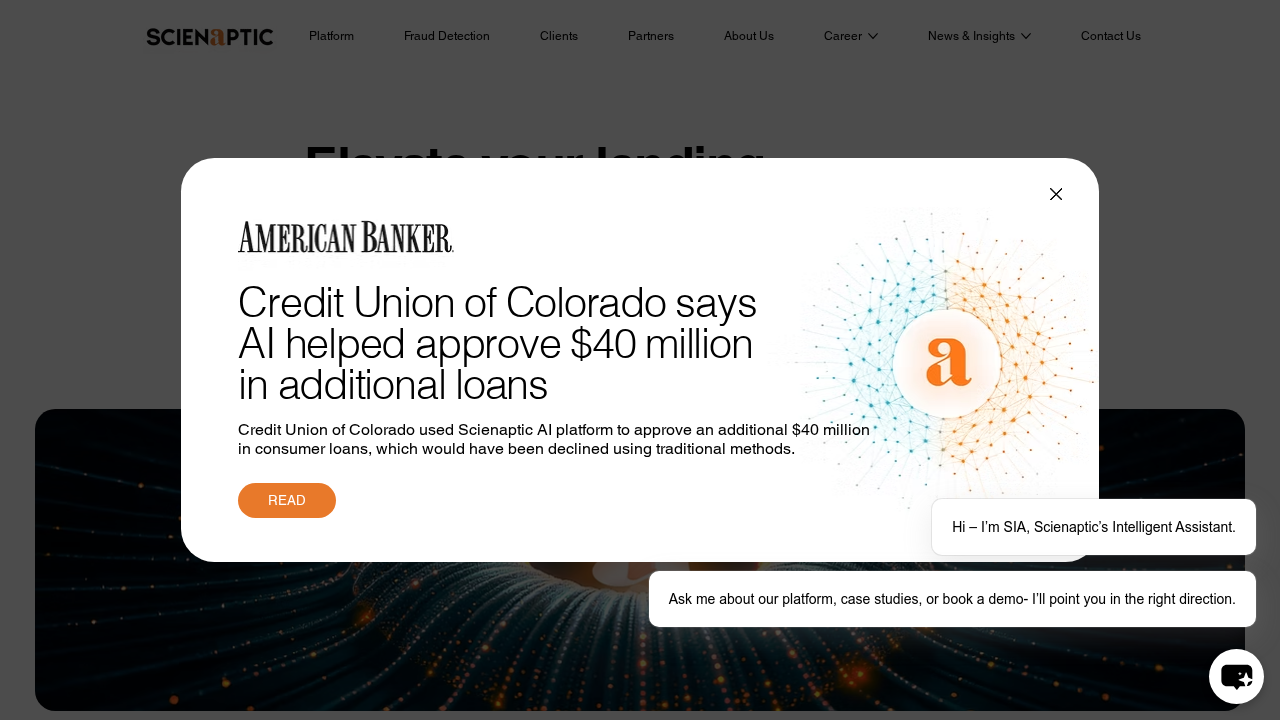 Scienaptic.ai screenshot