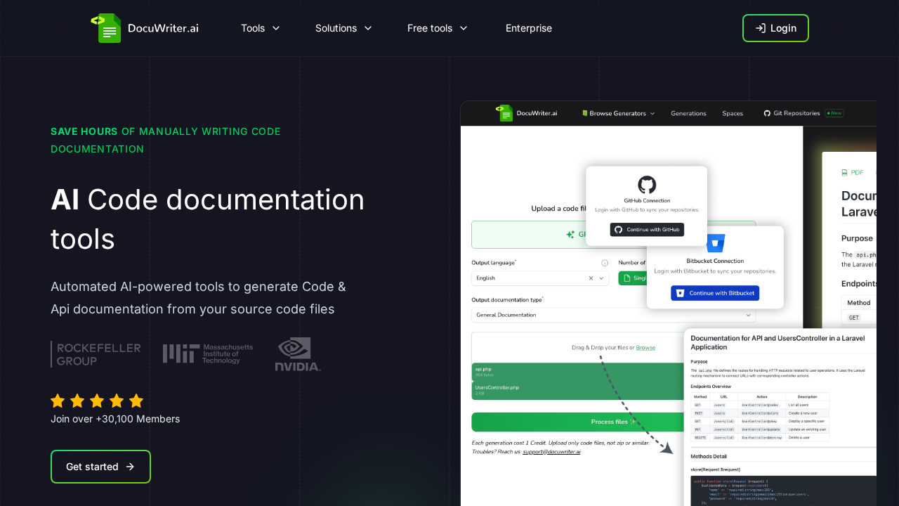 DocuWriter.ai screenshot