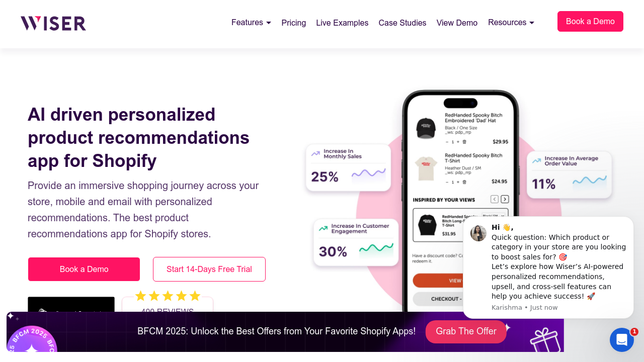 getwiser.ai screenshot