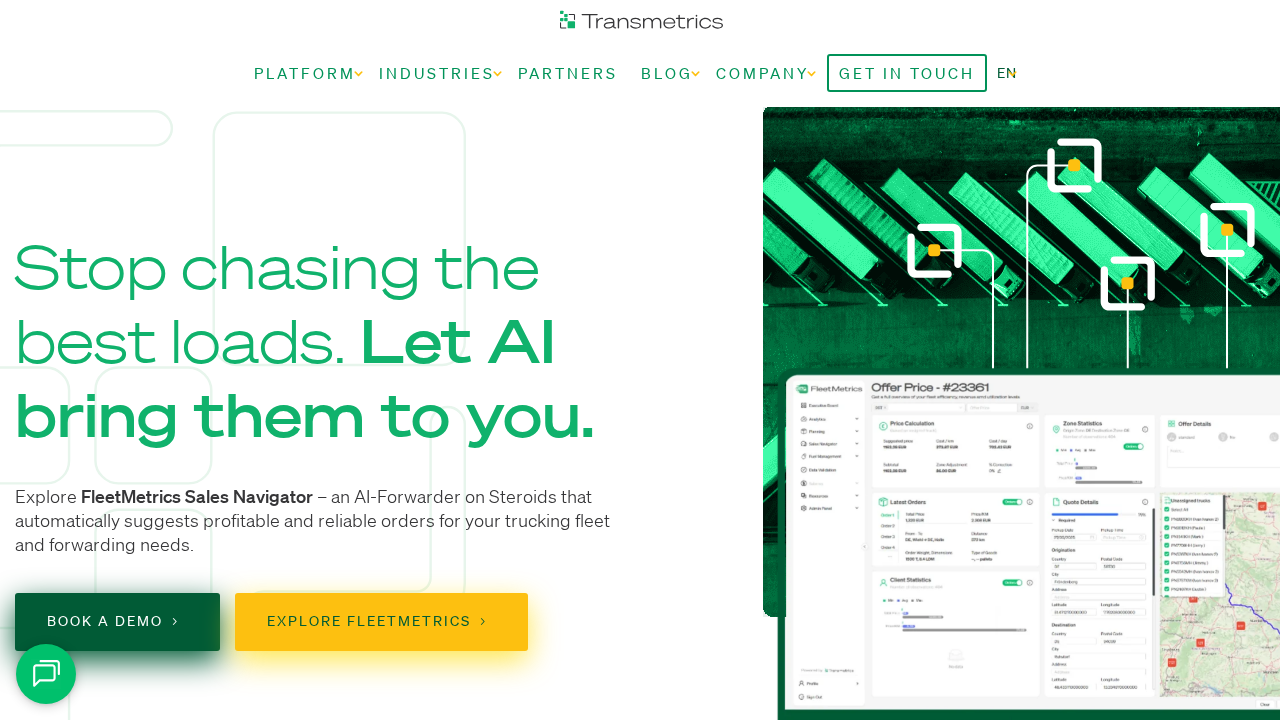 Transmetrics.ai screenshot