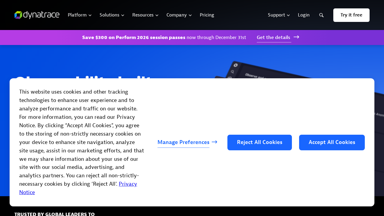 dynatrace.ai screenshot