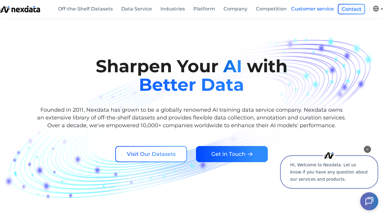 Nexdata.ai screenshot
