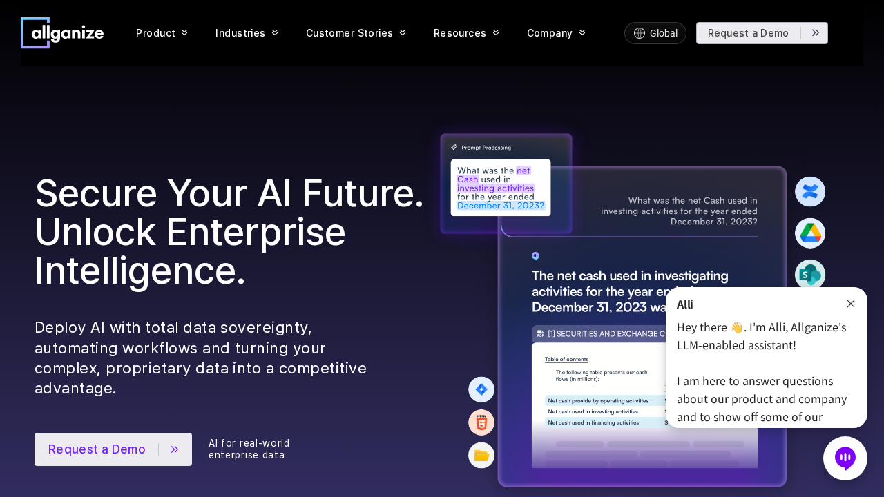Allganize.ai screenshot