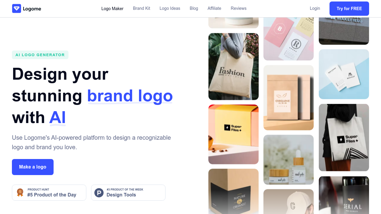 Logome.ai screenshot