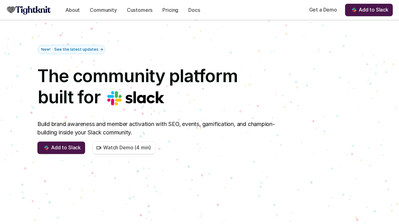 tightknit.ai screenshot