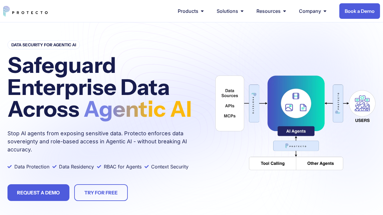 Protecto.ai screenshot