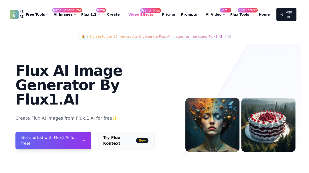 flux1.ai screenshot