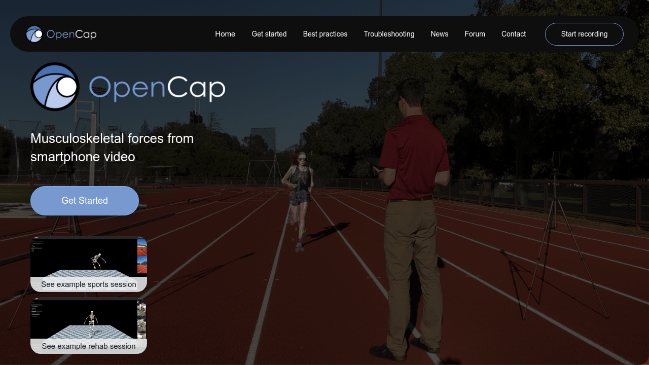 OpenCap screenshot