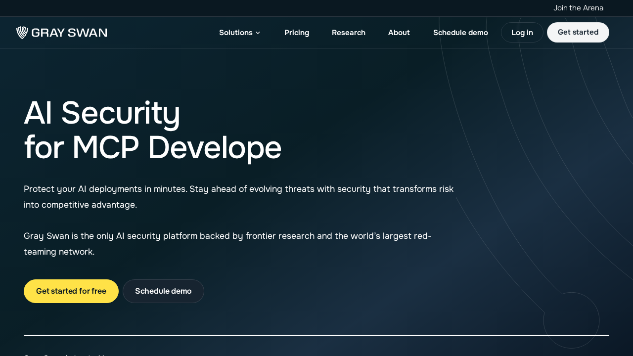 Gray Swan AI screenshot