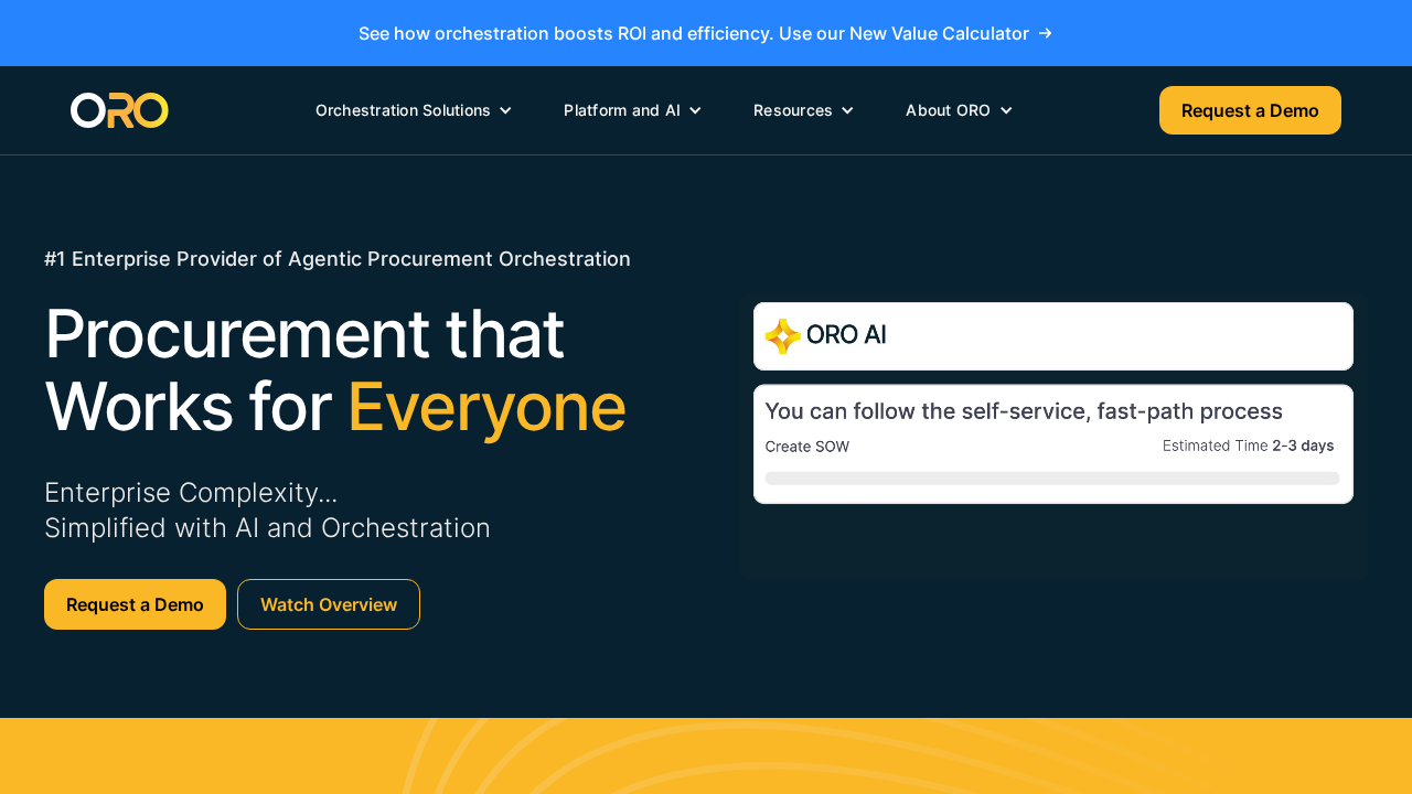 ORO Labs screenshot
