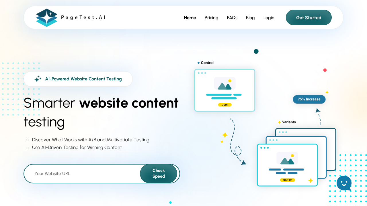 PageTest.AI screenshot