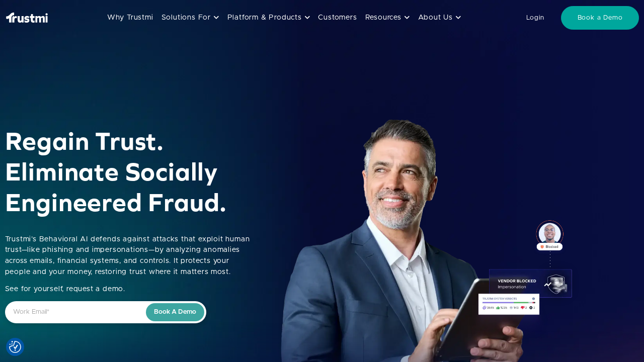 Trustmi.ai screenshot