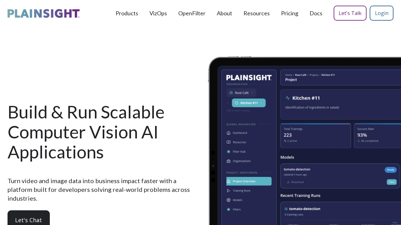 Plainsight.ai screenshot