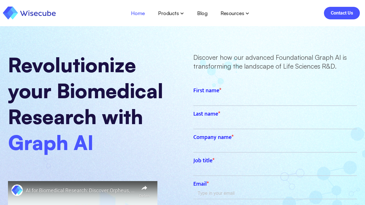 wisecube.ai screenshot