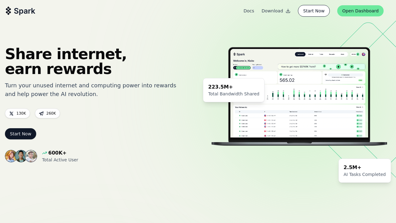 SparkChain AI screenshot