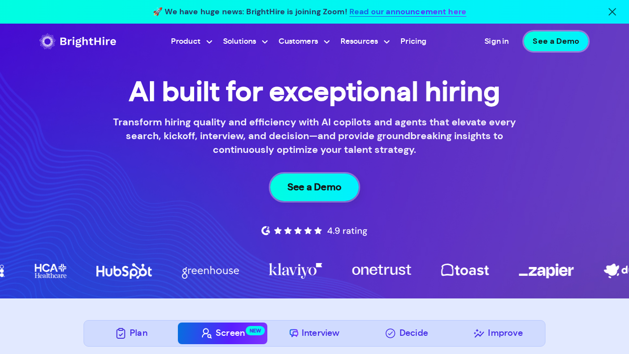 BrightHire.ai screenshot