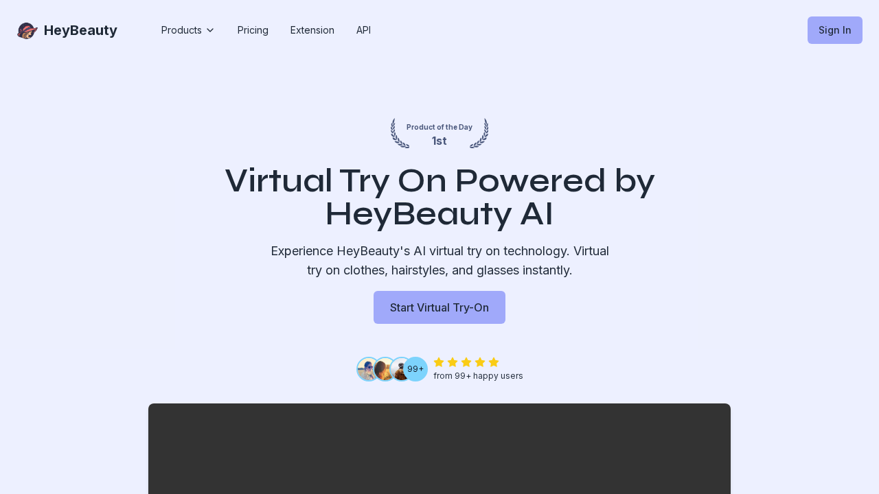 heybeauty.ai screenshot