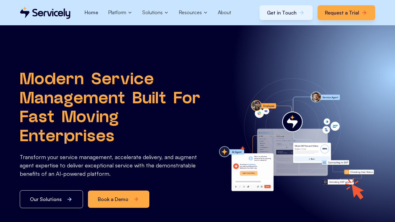 Servicely.ai screenshot