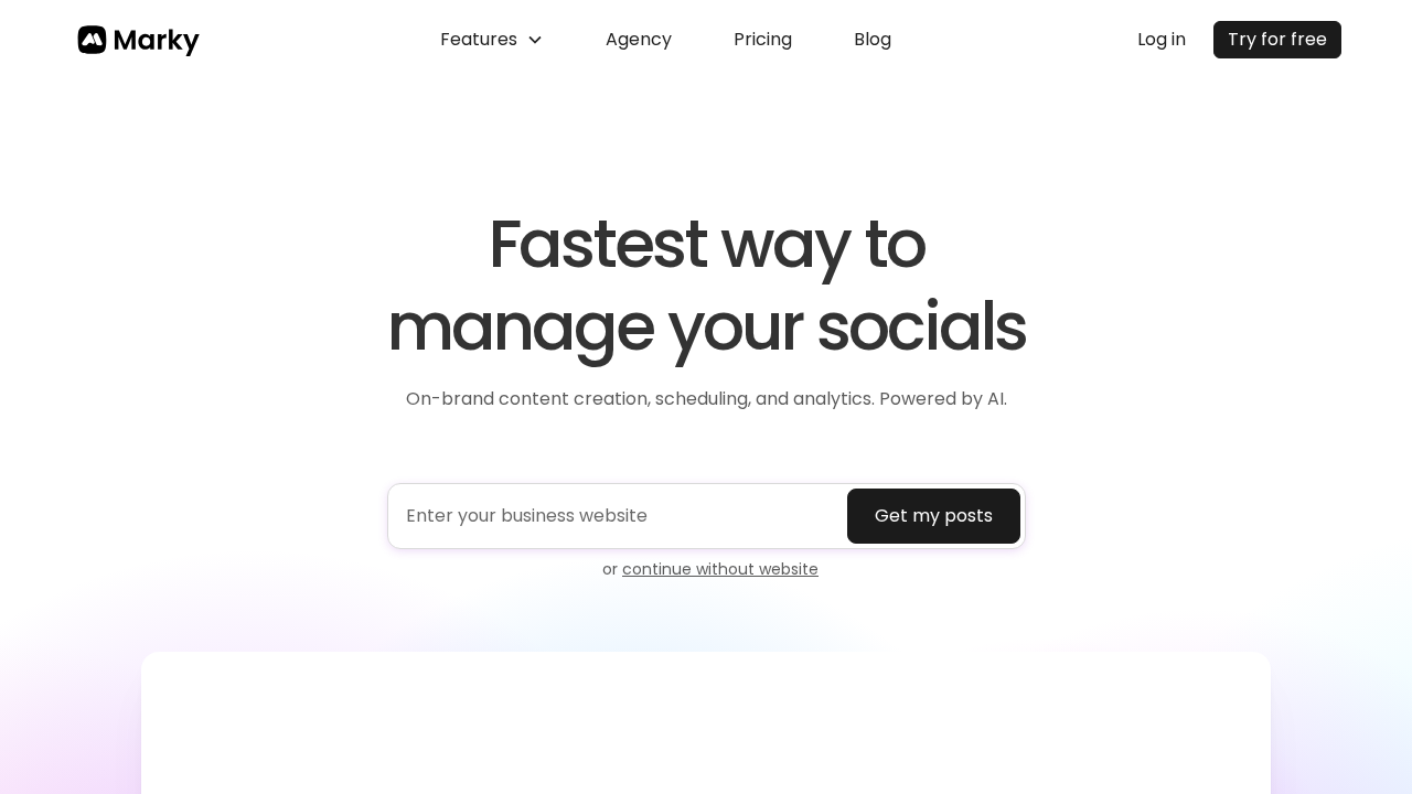 mymarky.ai screenshot