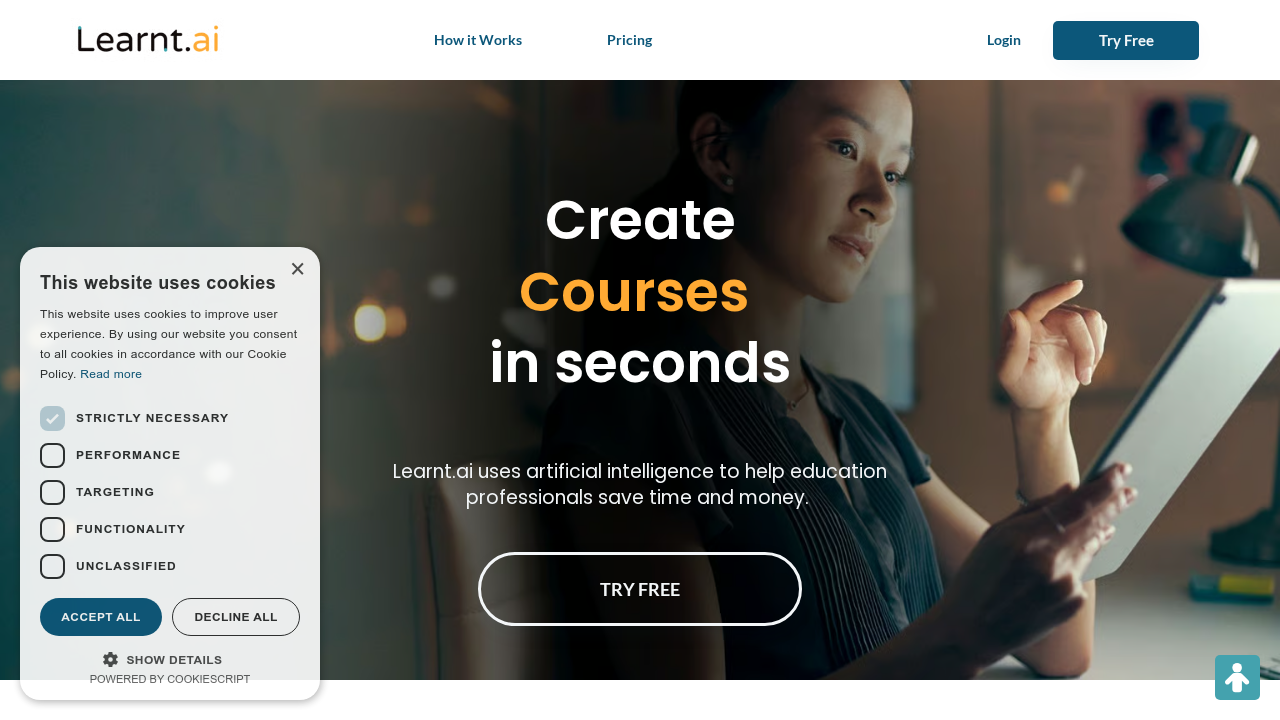 learnt.ai screenshot