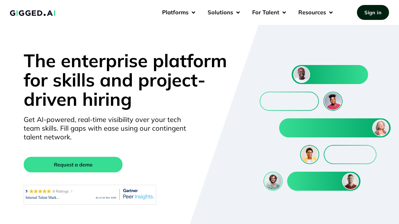 Gigged.ai screenshot