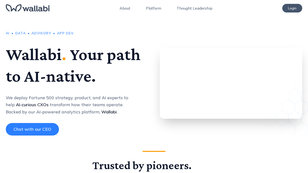 Wallabi.ai screenshot