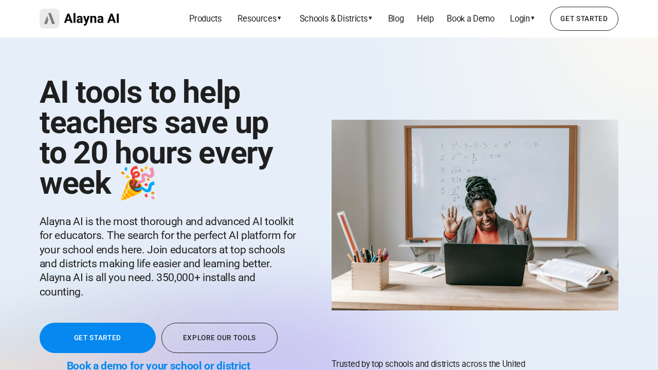 Alayna.ai screenshot