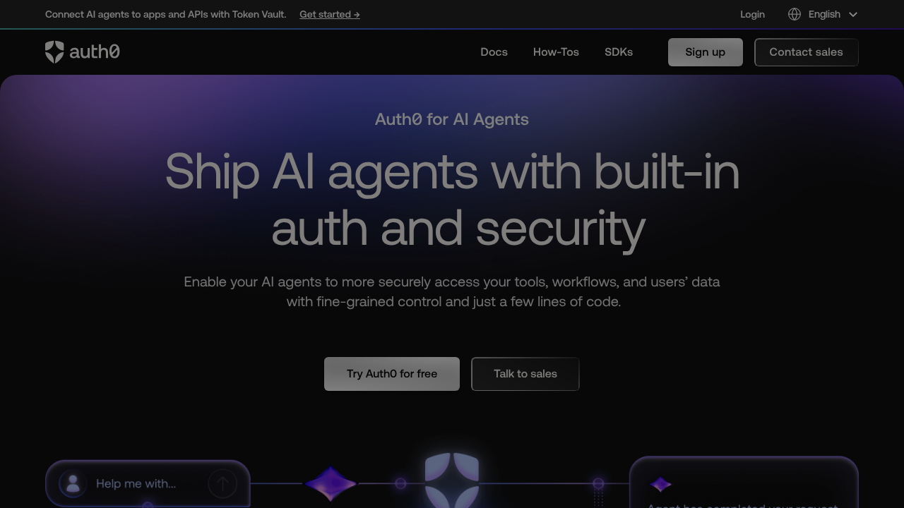 auth0.ai screenshot