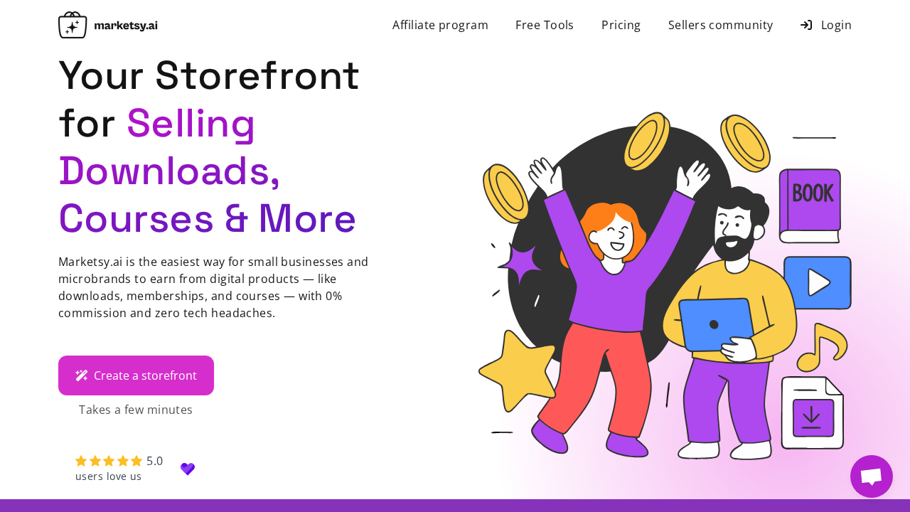 Marketsy.ai screenshot