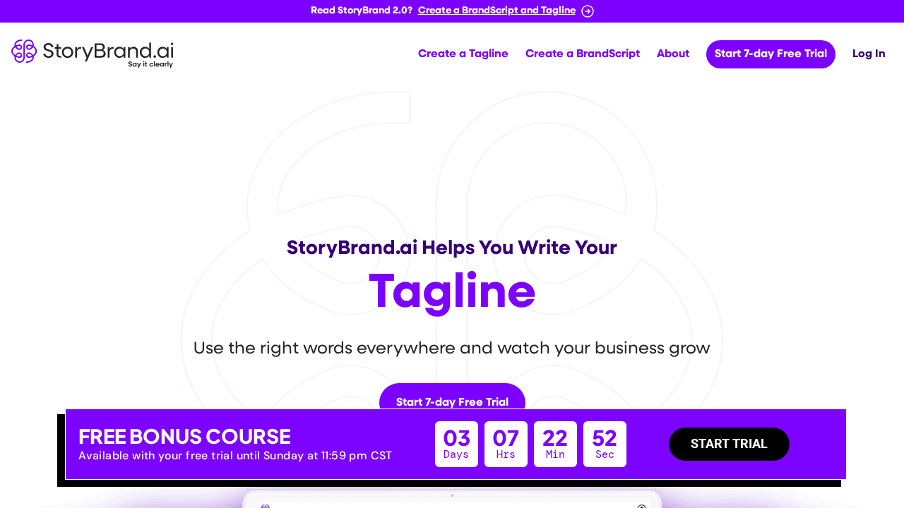 StoryBrand.ai screenshot