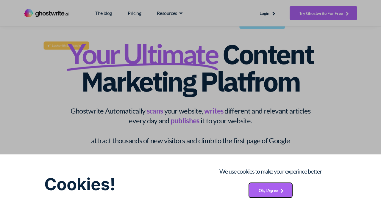 Ghostwrite.ai screenshot