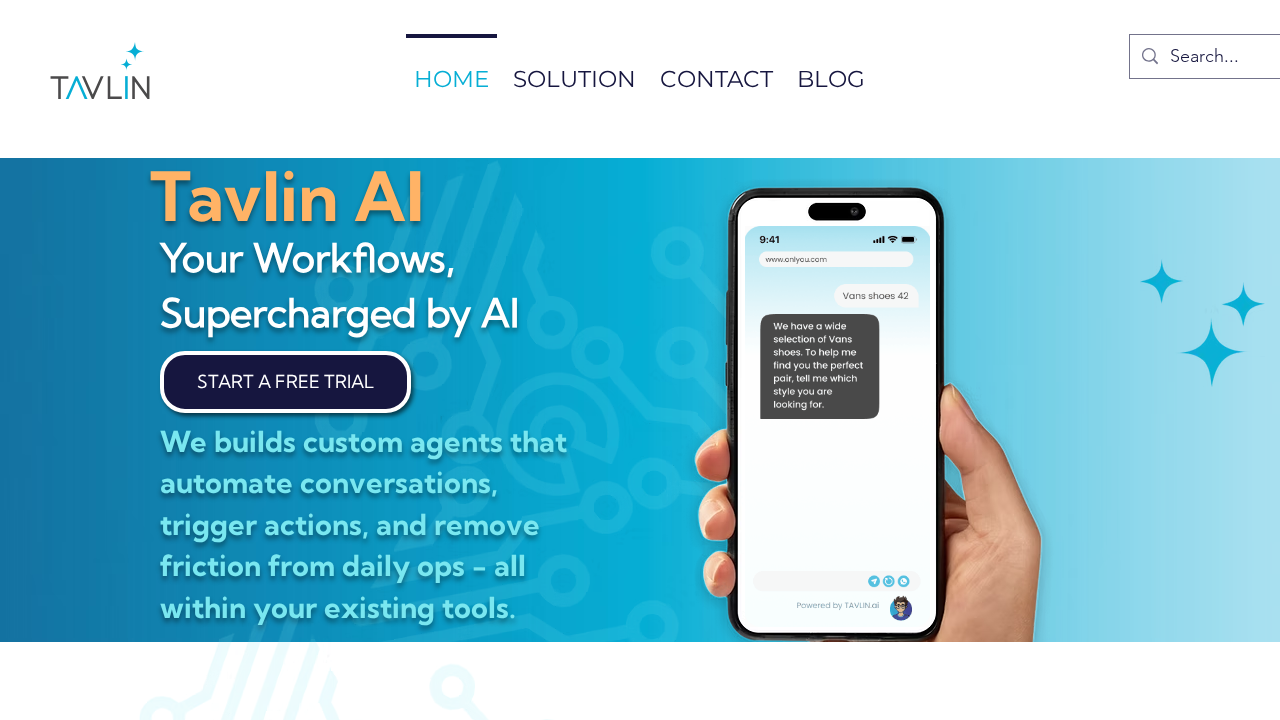 Tavlin.ai screenshot