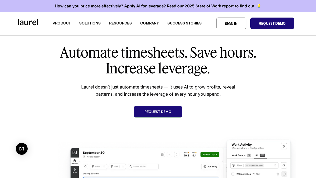 Laurel.ai screenshot